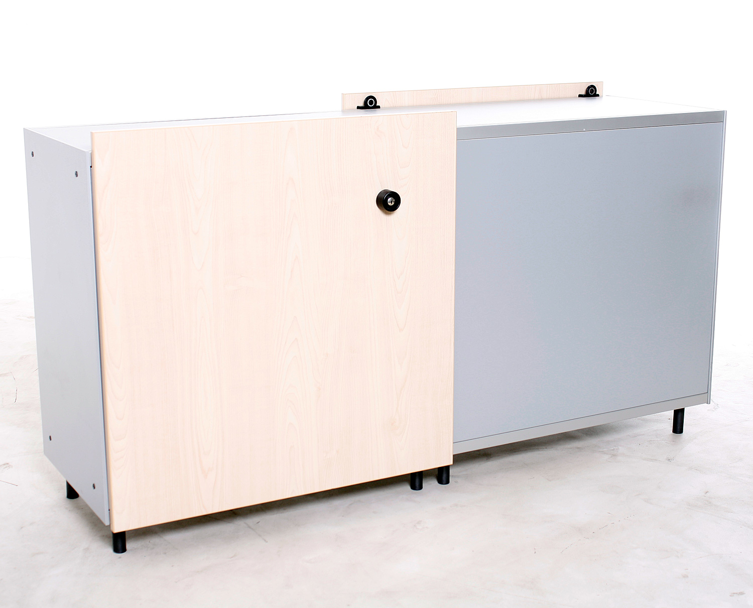 Sideboard 2 OH, "VS", 2-seitig nutzbar, 161,5 cm breit, gebrauchte Büromöbel