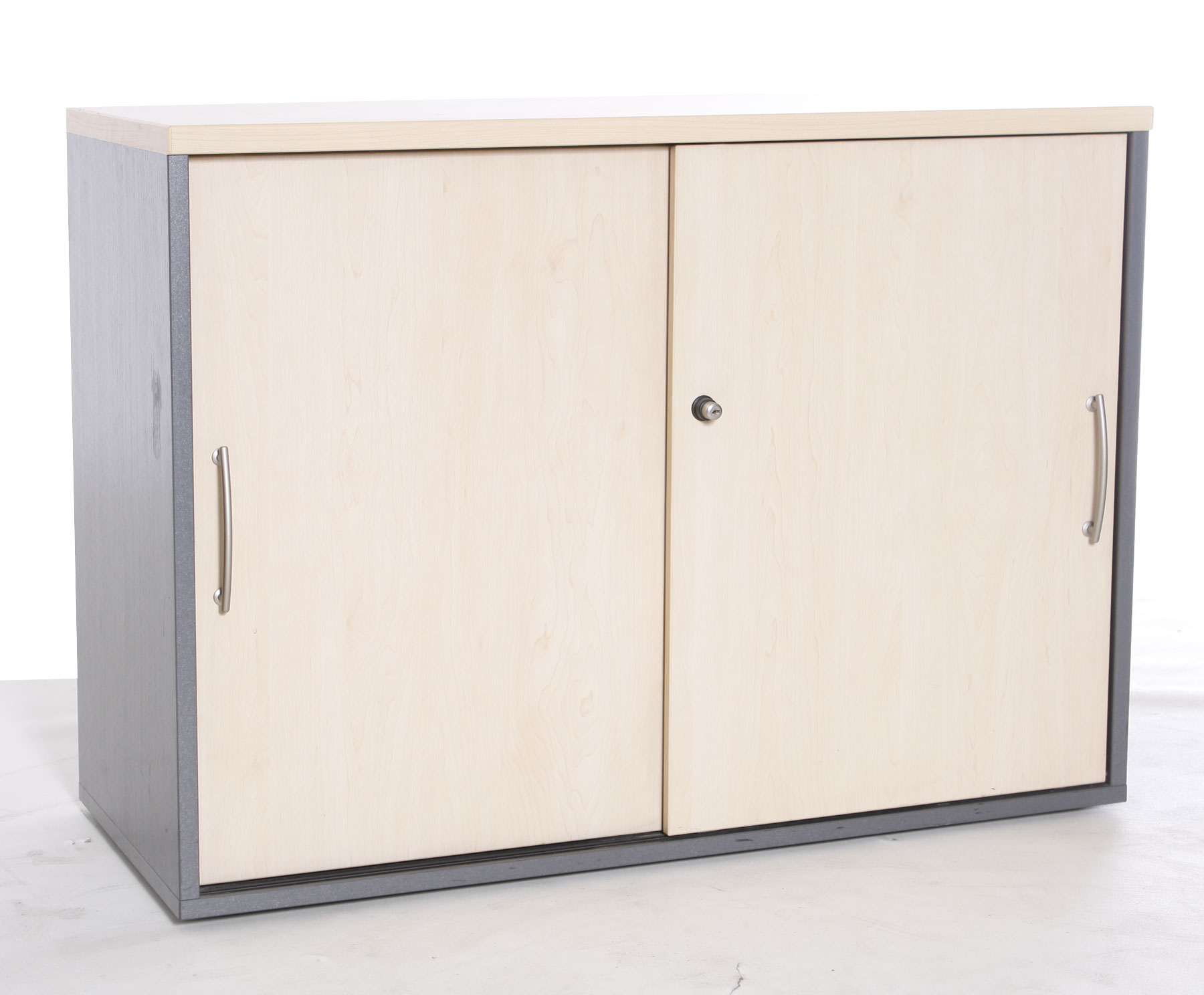 Sideboard 2OH , "GESIKA" B 100 x H 73 x T 43 cm, gebrauchte Büromöbel